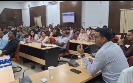 ई-ऑफिस प्रणाली के सुचारू संचालन के लिए अधिकारी-कर्मचारियों को मिला प्रशिक्षण