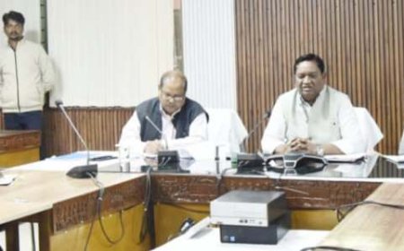 कमिश्नर बस्तर डोमन सिंह ने स्कूल शिक्षा विभाग की ली संभाग स्तरीय समीक्षा बैठक