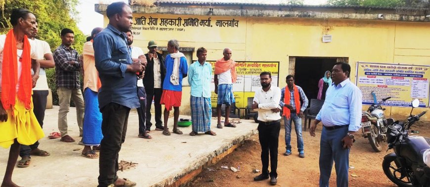 कमिश्नर बस्तर श्री डोमन सिंह ने मालगांव में धान खरीदी केन्द्र का किया निरीक्षण –