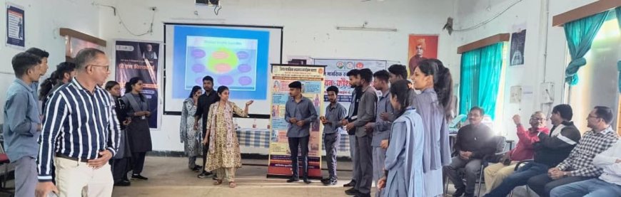 शासकीय आईटीआई जगदलपुर में मानसिक स्वास्थ्य जागरूकता के लिए जीवन कौशल कार्यक्रम का सफल आयोजन –