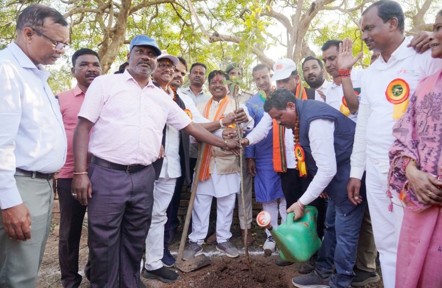 बस्तर में 15 किलोमीटर की एकता मार्च का भव्य समापन   ,सरदार पटेल ने किया अखंड भारत का निर्माण- सांसद श्री महेश कश्यप