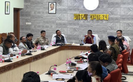 वाहनों की निर्धारित गति सीमा का कड़ाई से करवाएं पालन- कलेक्टर श्री हरिस एस