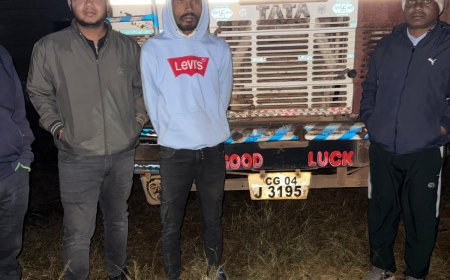 जोजल में 350 बोरा में अवैध धान से भरा ट्रक जब्त, ओडिशा से हो रहा था 350 बोरा धान का अवैध परिवहन