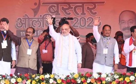 नक्सलवाद के उन्मूलन के साथ-साथ बस्तर में मूलभूत सुविधाओं का तेजी से हो रहा विकास - मुख्यमंत्री श्री विष्णुदेव साय