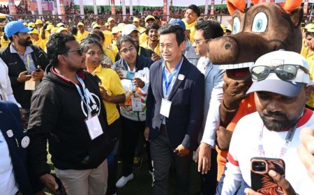 बाईचुंग भूटिया की उपस्थिति से बस्तर में छाया उत्साह