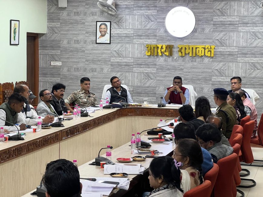 वाहनों की निर्धारित गति सीमा का कड़ाई से करवाएं पालन- कलेक्टर श्री हरिस एस