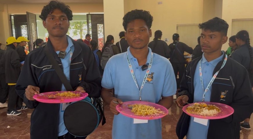 बस्तर ओलम्पिक में खिलाड़ियों के लिए बेहतर व्यवस्था - खिलाड़ियों ने की प्रशंसा