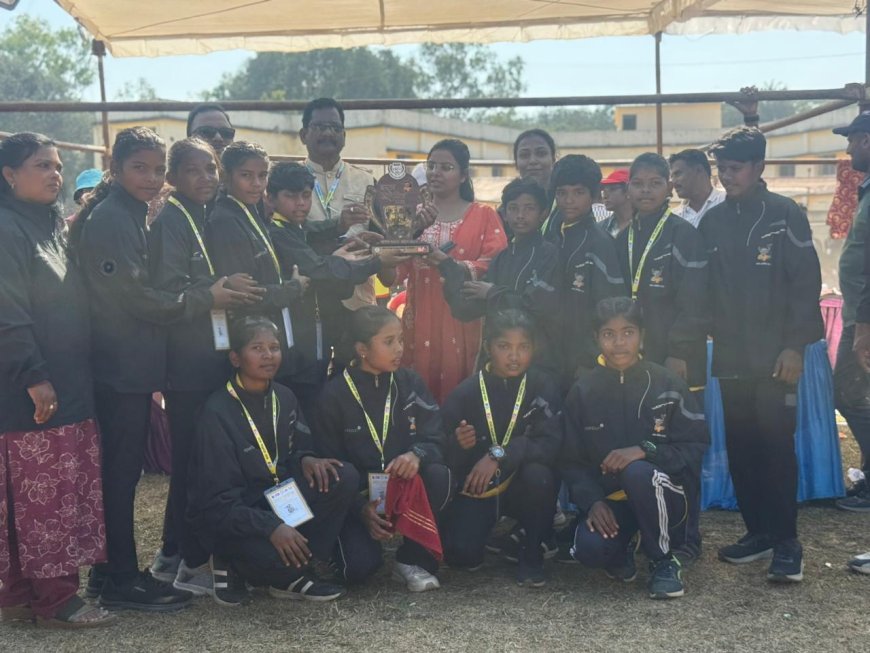 संभाग स्तरीय बस्तर ओलंपिक 2025  ,खो-खो में कांकेर ने जीता खिताब  –सुकमा की बालिकाओं ने दमदार प्रदर्शन से जीता दिल