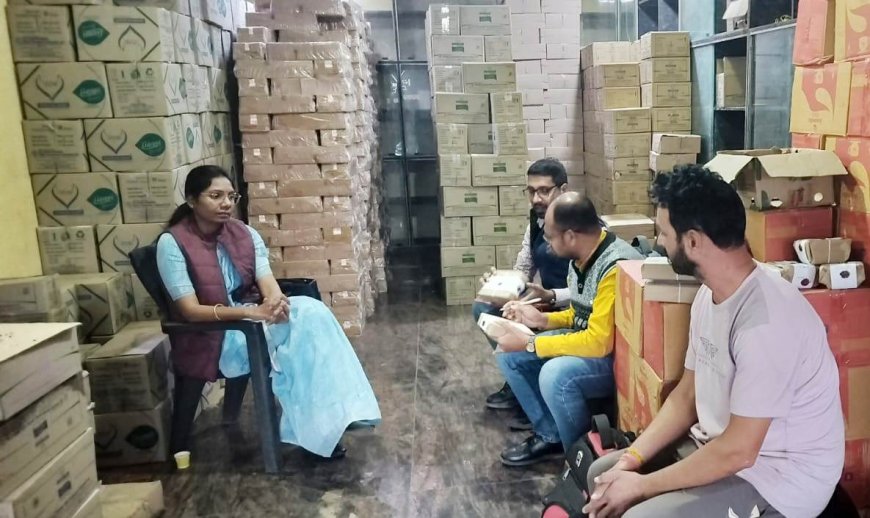 खाद्य सुरक्षा की बड़ी कार्रवाई, मिलावटखोरों पर जुर्माना और लैब भेजे गए सैकड़ों नमूने