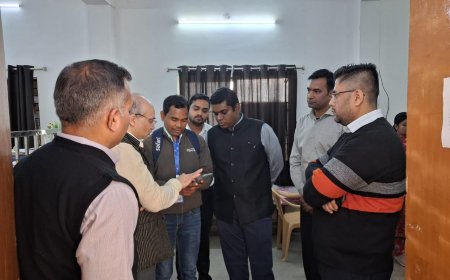 एसआईआर के तहत मतदाता सूची शुद्धिकरण कार्य का भारत निर्वाचन आयोग ने किया निरीक्षण