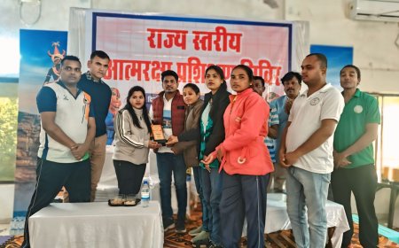 छत्तीसगढ़ राज्य स्तरीय आत्मरक्षा प्रशिक्षण शिविर का चित्रकोट में आज शुभारंभ