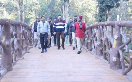 बस्तरवासियों को जल्द मिलेगी 'जनजातीय गौरव वाटिका' की सौगात, मंत्री केदार कश्यप ने किया निरीक्षण