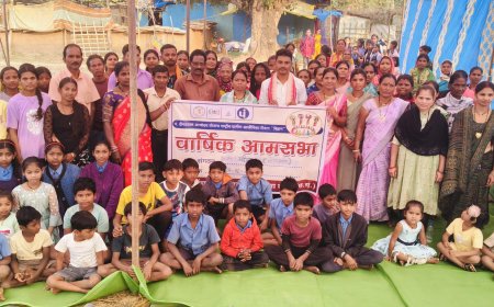 ग्राम गढ़िया में महिला ग्राम संगठन वार्षिक आमसभा संपन्न,आत्मनिर्भर और सशक्त हो रही है गांव की महिलाएं