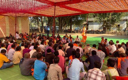 कुम्हार समाज का महासभा के लिए बैठक संपन्न –समाज के सभी पदाधिकारी रहे मौजूद