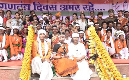 बस्तर की लोक-संस्कृति की दिखी छटा, कस्तूरबा गांधी विद्यालय बकावंड रहा अव्वल