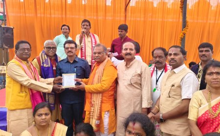 श्री श्री श्री भगवान वेंकटेश्वर स्वामी श्री बालाजी मंदिर जगदलपुर के रजत जयंती महोत्सव के उपलक्ष्य में आज महाअभिषेक कार्यक्रम संपन्न