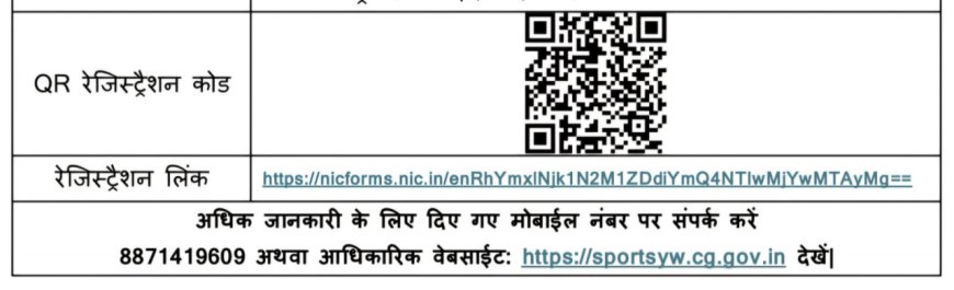 क्यू आर कोड और रजिस्ट्रेशन लिंक से कर सकते हैं ऑनलाइन पंजीयन–