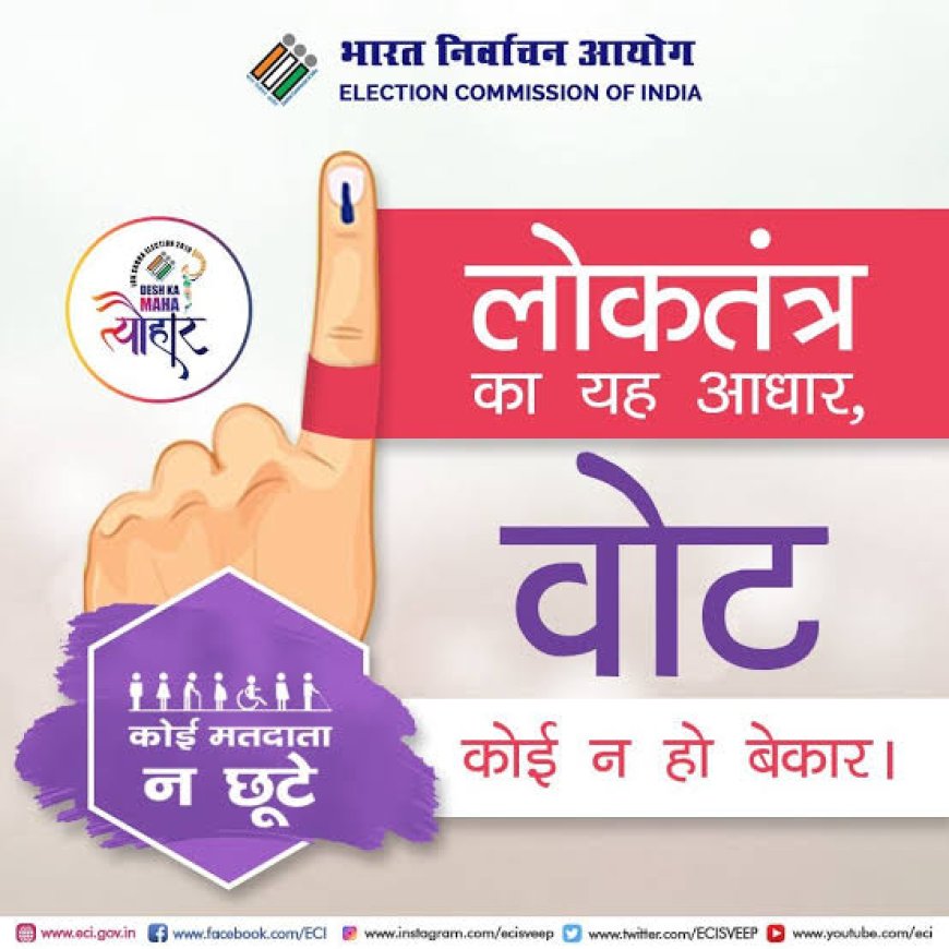 अब मतदाता ईसीआई नेट पोर्टल पर घर बैठे अपलोड कर सकेंगे जरूरी दस्तावेज