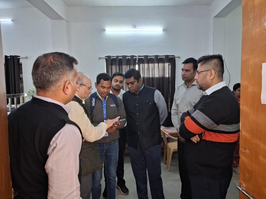 एसआईआर के तहत मतदाता सूची शुद्धिकरण कार्य का भारत निर्वाचन आयोग ने किया निरीक्षण