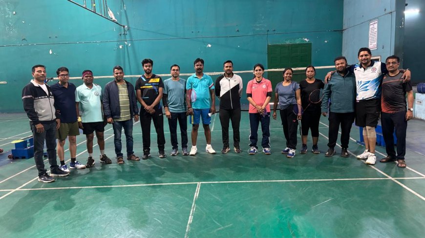 बस्तर के दो खिलाड़ियों का ऑल इंडिया सिविल सर्विसेज बैडमिंटन,टूर्नामेंट , गोवा के लिए चयन