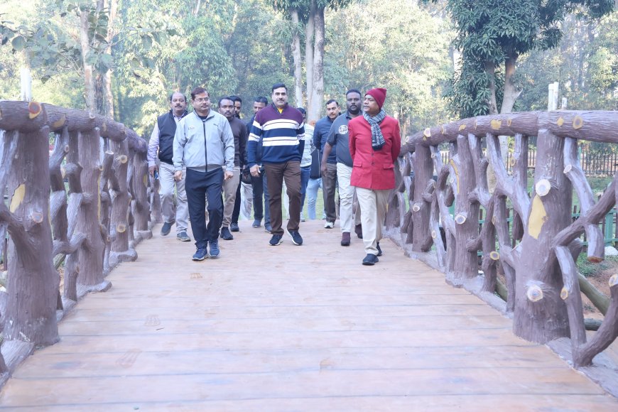 बस्तरवासियों को जल्द मिलेगी 'जनजातीय गौरव वाटिका' की सौगात, मंत्री केदार कश्यप ने किया निरीक्षण