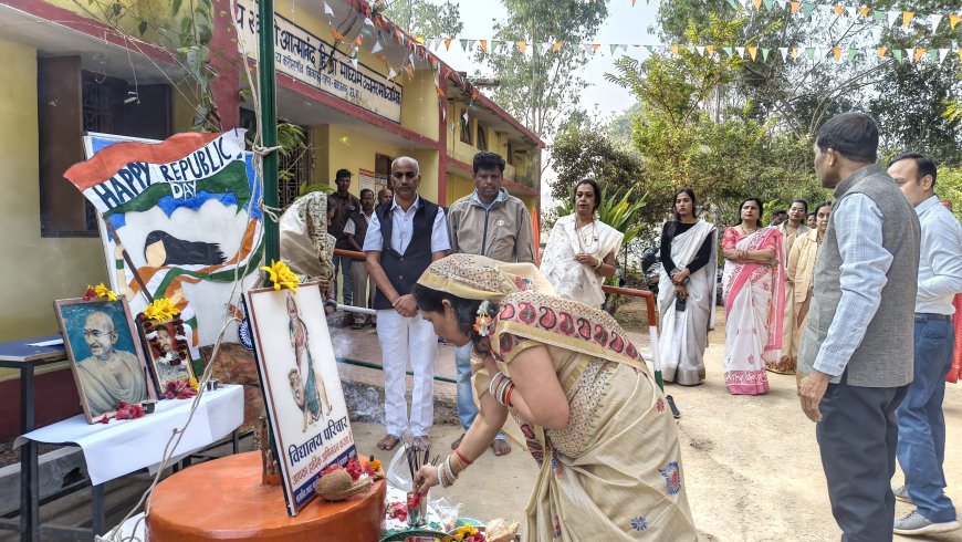 सेजेस करीतगांव में 77वें गणतंत्र दिवस पर देशभक्ति की लहर , प्रभात फेरी से लेकर सांस्कृतिक मंच तक छाया रहा उत्साह
