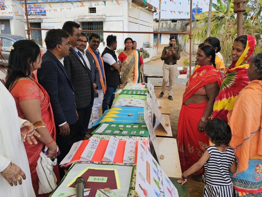 बस्तर में गणतंत्र दिवस पर साक्षरता का अनूठा उत्सव, उल्लास मेले में नव साक्षरों ने दिखाई प्रतिभा