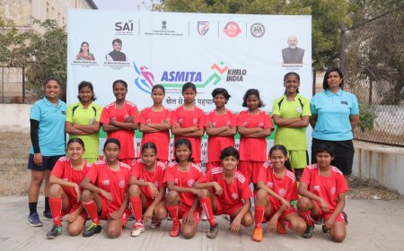 गुजरात मैं प्रदेश स्तर की अंदर 13 अस्मिता जोनल फुटबॉल लीग 202525– 26 का आयोजन