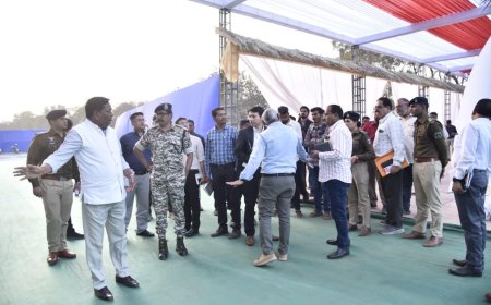 संभागीय मुख्यालय में बस्तर पांडुम 2026 कार्यक्रम की तैयारी