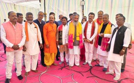 श्री ओंकारेश्वर मंदिर प्राण-प्रतिष्ठा महोत्सव का समापन , महाभंडारे में उमड़ा श्रद्धालुओं का सैलाब