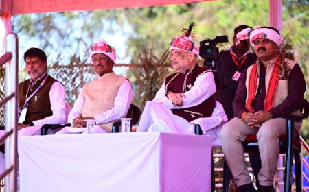 केंद्रीय गृहमंत्री श्री अमित शाह ने स्कूली बच्चों की सांस्कृतिक प्रस्तुति की प्रशंसा, ताली बजाकर हौसला बढ़ाया