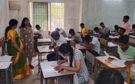 कड़ी  सुरक्षा एवं अनुशासन के बीच सम्पन्न हुई सीजीपीएससी परीक्षा