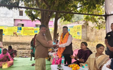 सांसद महेश कश्यप की उपस्थिति में भाटागुड़ा, बालीकोंटा व धनपूंजी में हुआ वीबी जीराम जी जनचौपाल