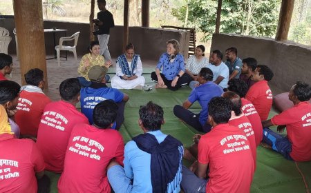 बस्तर के धुड़मारास  में अंतरराष्ट्रीय मानकों के अनुरूप ग्राम उन्नयन की नई पहल