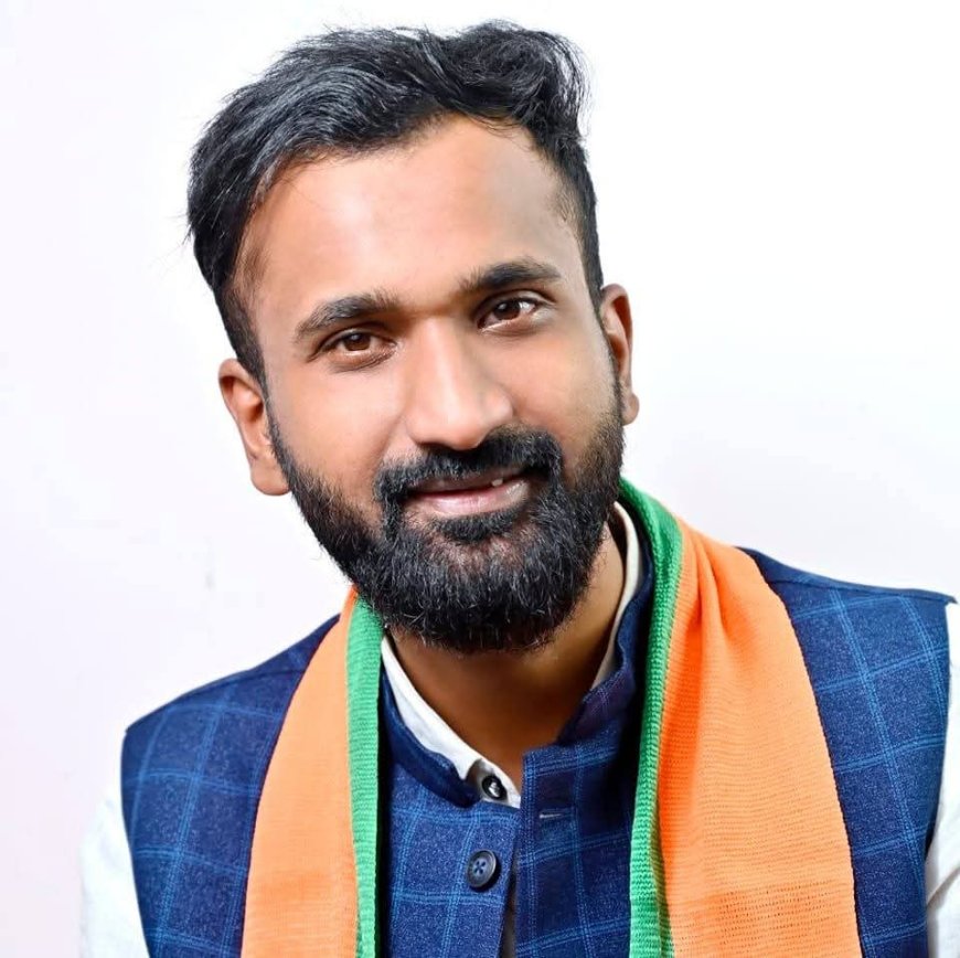 अभिलाष यादव को मिली भाजपा युवा मोर्चा बस्तर जिला अध्यक्ष की कमान