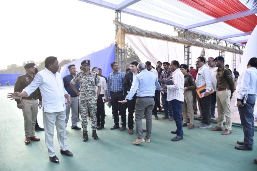 संभागीय मुख्यालय में बस्तर पांडुम 2026 कार्यक्रम की तैयारी