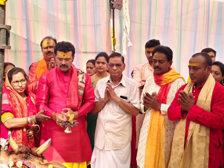 अत्यंत श्रद्धा व वैदिक विधि-विधान के साथ संपन्न हुआ श्री ओंकारेश्वर मंदिर प्राण-प्रतिष्ठा महोत्सव का चौथा दिन