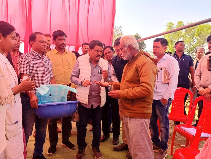 ग्राम पंचायत धर्माऊर में राष्ट्रीय फाइलेरिया उन्मूलन अभियान का भव्य शुभारंभ