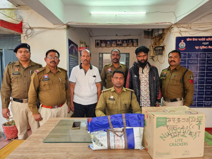 नशे के सौदागरों पर बस्तर पुलिस की बड़ी कार्यवाही  , बस्तर पुलिस की अंतरराज्यीय ड्रग रैकेट्स पर बड़ी कार्यवाही