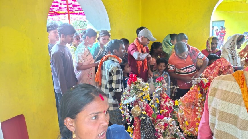 मधोता में महाशिवरात्रि का भव्य आयोजन, विधायक बघेल ने किया जलाभिषेक