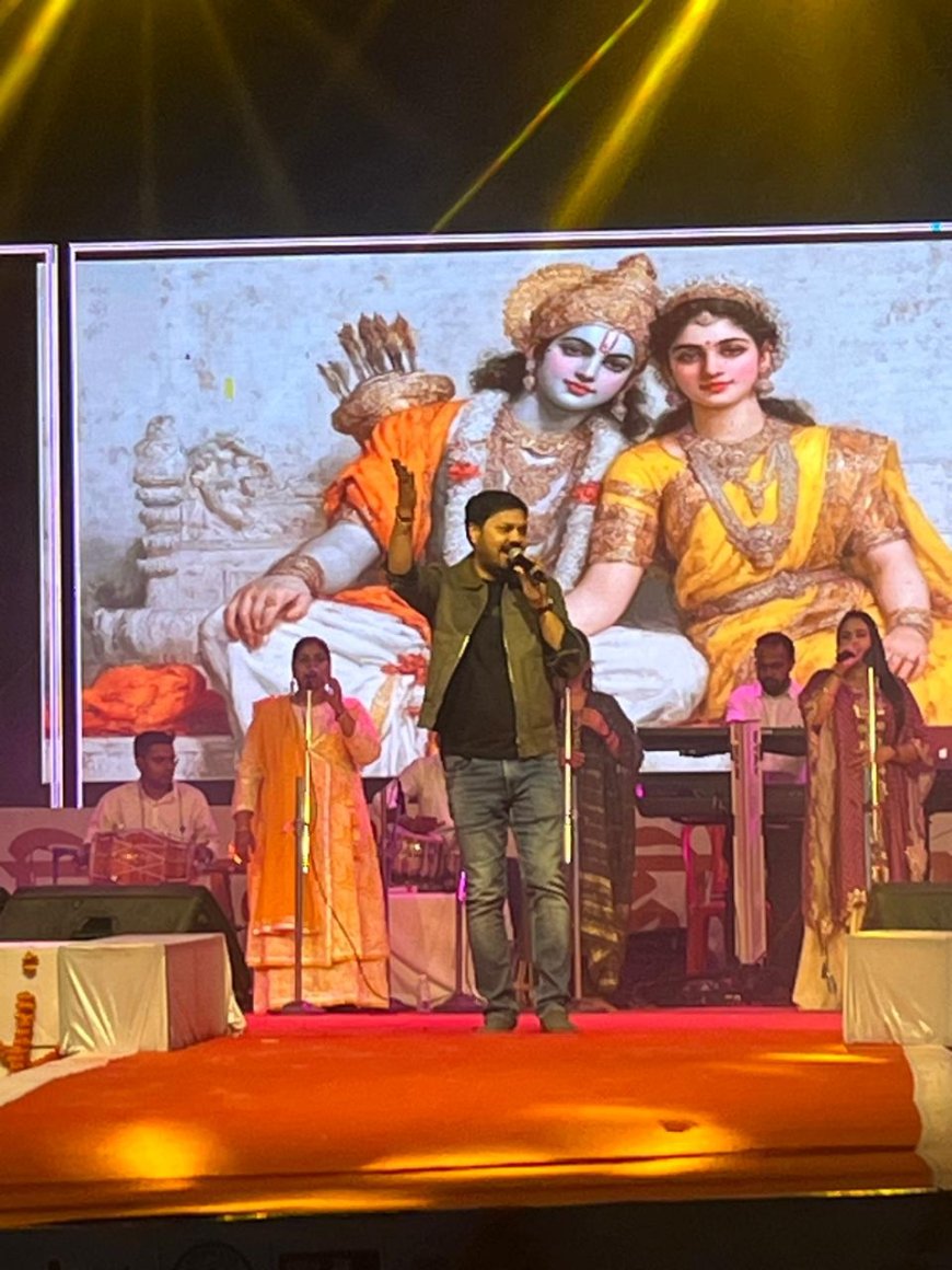 समापन संध्या पर बिखरे बस्तर की लोक संस्कृति के रंग , सुपरस्टार अनुज शर्मा की प्रस्तुति ने बांधा समां