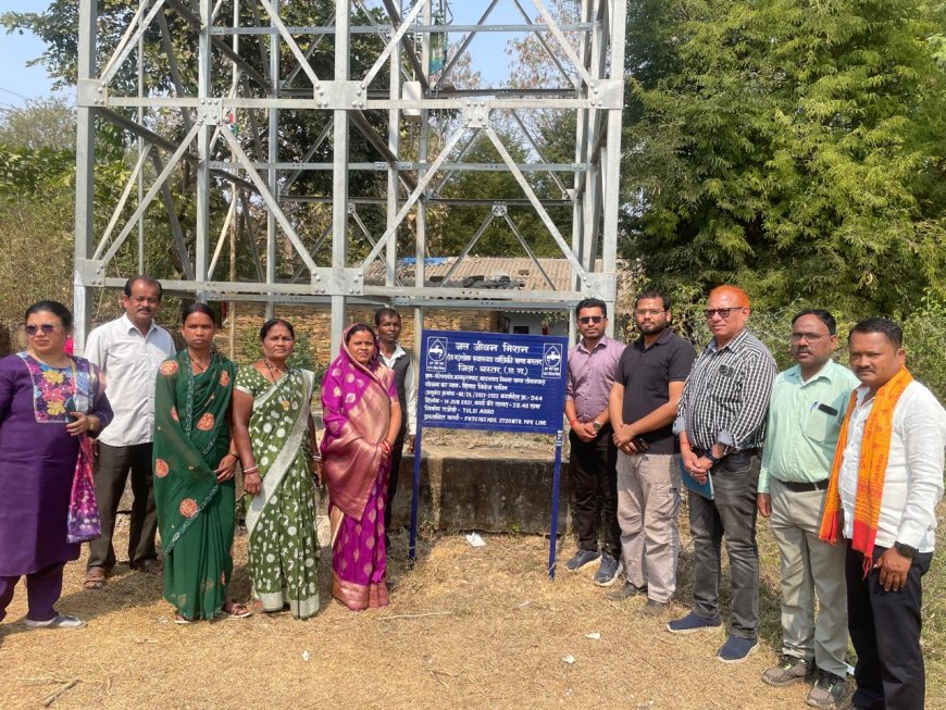 छोटे पाराकोट में जल अर्पण दिवस पर जल संरक्षण का संकल्प , जनपद अध्यक्ष ने जल स्रोतों को बांधा रक्षासूत्र