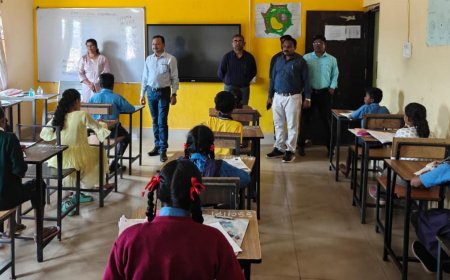 एकलव्य आदर्श आवासीय विद्यालय चयन परीक्षा में 2167 परीक्षार्थी हुए शामिल