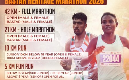 शांति और विकास की नई इबारत लिखेगी 'बस्तर हेरिटेज मैराथन