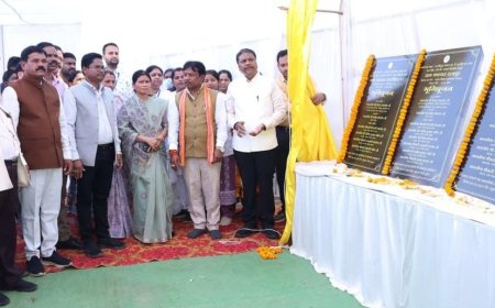 वन मंत्री श्री केदार कश्यप ने दी विकास कार्यों की बड़ी सौगात,