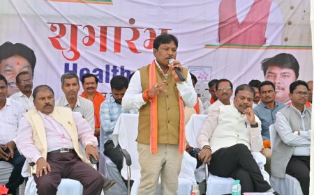 स्वस्थ बस्तर में महारानी अस्पताल, डिमरापाल और भानपुरी को मिली अत्याधुनिक हेल्थ एटीएम की सौगात – बस्तर सांसद महेश कश्यप