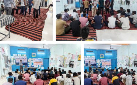 मनो साधना शिविर के माध्यम से संवर रहा बच्चों का भविष्य , जिला मानसिक स्वास्थ्य कार्यक्रम टीम ने सिखाए जीवन कौशल