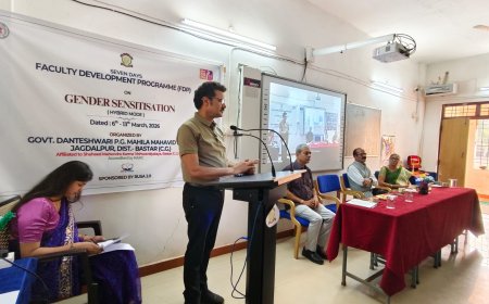 शासकीय दंतेश्वरी स्नातकोत्तर महिला महाविद्यालय, जगदलपुर में सात दिवसीय कार्यक्रम संपन्न