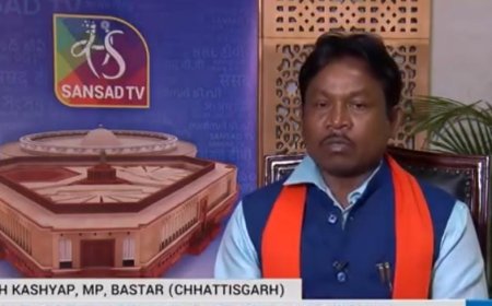 बस्तर सांसद महेश कश्यप ने लोकसभा में उठाई बीजापुर सुकमा के 'वंचित' गांवों की आवाज, विशेष सर्वेक्षण और विकास की मांग