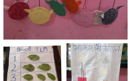 कबाड़ से सजा शिक्षा का संसार-आंगनबाड़ी कार्यकर्ता दीदियों की रचनात्मकता ने पेश की अनूठी मिसाल